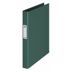 Папка на кольцах Durable 3130-32 (количество колец 2, форма колец О-образные, A4, ПВХ, ширина корешка 35мм, карман торцевой с бумажной вставкой, темно-зеленый)