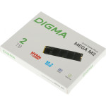 Жесткий диск SSD 2Тб Digma (2280, 3300/3000 Мб/с, 320000 IOPS)