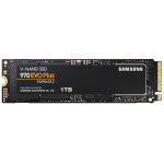 Жесткий диск SSD 1Тб Samsung 970 EVO Plus (2280, 3500/3300 Мб/с, 550000 IOPS, PCI-E, 1024Мб, для ноутбука и настольного компьютера)