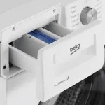 Стиральная машина Beko WRS54P1BSW(фронтальная узкая, класс стирки/отжима/э.потребления: A/D/A , макс: 5кг, 800 об/мин, 60x84x36.5см, белый)