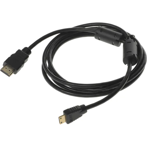 Кабель аудио-видео Buro (прямой HDMI (m), прямой Mini HDMI (m), HDM: ver 1.4, 1,8м)
