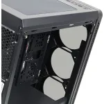 Корпус Accord JP-X w/o PSU Black (Midi-Tower, 2xUSB3.0)