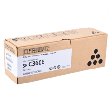 Тонер-картридж Ricoh SPC360E (черный; 2500стр; SP C360DNw, SP C360SNw, SP C360SFNw, SP C361SFNw)
