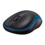Мышь Logitech Wireless Mouse M185 Blue-Black USB (радиоканал, кнопок 3, 1000dpi)