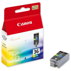 Картридж Canon CLI-36 (многоцветный; 250стр; 12мл; Pixma 260mini)