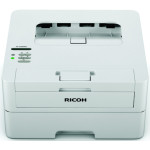 Принтер Ricoh SP 230DNw (лазерная, черно-белая, A4, 64Мб, 1200x1200dpi, авт.дуплекс, 15'000стр в мес, RJ-45, USB, WEB, Wi-Fi)