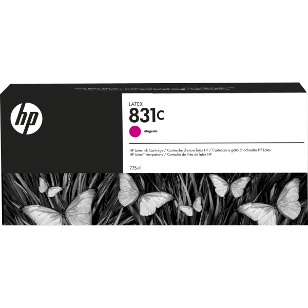 Картридж HP 831C (пурпурный; 775мл; HP Latex 110 - 570)