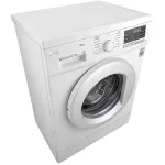 Стиральная машина LG F1296CDS0X(фронтальная средняя, класс стирки/отжима/э.потребления: A/B/B , макс: 6кг, с сушкой, 1200 об/мин, инвертер, 60x85x44см, белый)