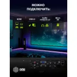Проектор Cactus CS-S2.B (1024x768, 64000лм, HDMI x2, VGA, аудио mini jack, аудио RCA)