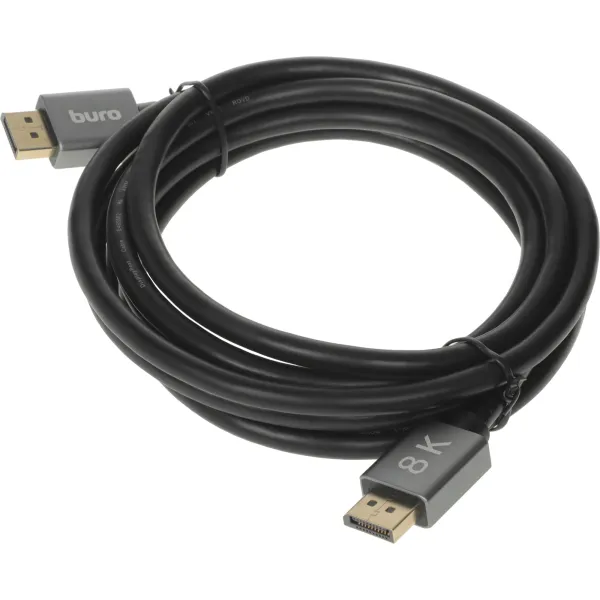 Кабель аудио-видео Buro (DisplayPort (m), DisplayPort (m), 3м)