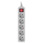 Сетевой фильтр PC Pet AP01006-3-BK (3м, 5xEURO, 1,5кВт, 7А)