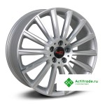 LegeArtis MR542 R20/8.5J PCD 5x112 ET 29 ЦО 66,6 серебристый с полированной лицевой поверхностью