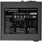 Блок питания Thermaltake Litepower RGB 450W (230V) (ATX, 450Вт, 24 pin, ATX12V 2.3, 1 вентилятор)