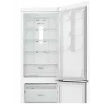 Холодильник LG GA-B419SWJL (No Frost, A+, 2-камерный, объем 354:230/124л, инверторный компрессор, белый)