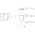 Электрический духовой шкаф Samsung NV68A1145RS