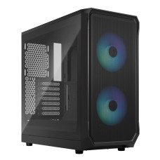 Корпус Fractal Design Focus 2 RGB Black TG Clear Tint (Midi-Tower) [FD-C-FOC2A-03]