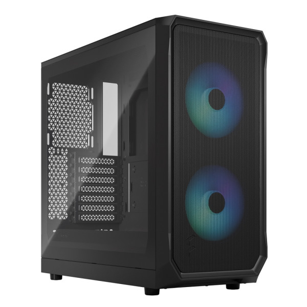 Корпус Fractal Design Focus 2 RGB Black TG Clear Tint (Midi-Tower)