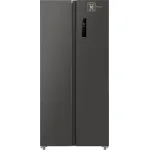 Холодильник Weissgauff WSBS 500 Inverter (No Frost, A+, 2-камерный, Side by Side, инверторный компрессор, серый)