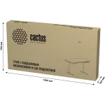 Стол компьютерный Cactus CS-EGD-BK-LED