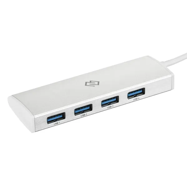 Разветвитель USB DIGMA HUB-4U3.0-UC-S