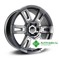 Скад Тор R18/8J PCD 6x139,7 ET 25 ЦО 106,2 графитовый [2450027]