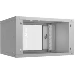 Шкаф коммутационный настенный Cabeus WSC-05D-6U55/45 (6U, 550x320x450мм, IP20, 30кг)