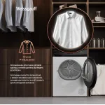 Сушильная машина Weissgauff WD 4948 Heat Pump (Heat Pump (тепловой насос), A+, макс.загрузка 7 кг, 15 программ, уровень шума 64 дБ)