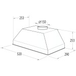 Вытяжка Gorenje BHI526E6B