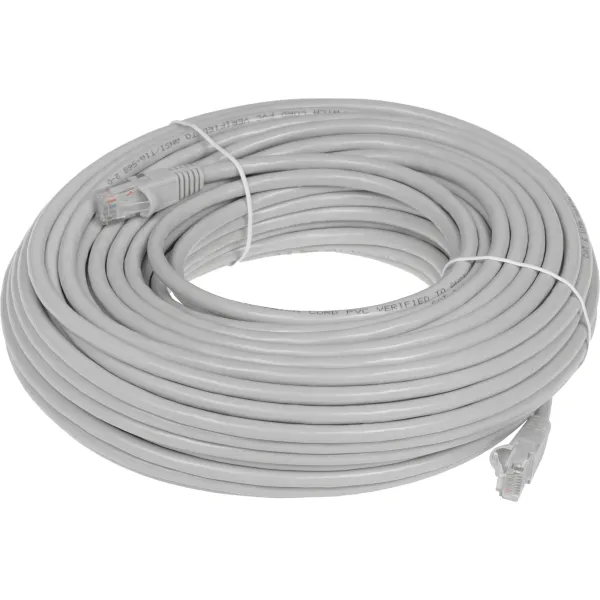 Патч-корд Buro UTP-6-30M-G (RJ-45 (m), RJ-45 (m), алюминий омедненный, 30м, 4пары, UTP)