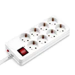 Сетевой фильтр Buro 800SH-1.8-W (1,8м, 8xEURO, 2,2кВт, 10А)