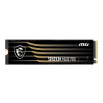 Жесткий диск SSD 1Тб MSI SPATIUM (2280, 7400/6000 Мб/с, 1000000 IOPS, PCIe 4.0 x4 (NVMe), 1024Мб, для ноутбука и настольного компьютера)
