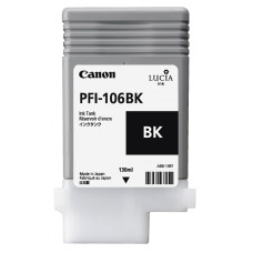 Картридж Canon PFI-106BK (6621B001) (черный; 130мл; iPF6300S, 6400, 6450)