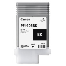 Картридж Canon PFI-106BK (6621B001) (черный; 130мл; iPF6300S, 6400, 6450) [6621B001]