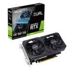 Видеокарта GeForce RTX 3050 1822МГц 8Гб ASUS DUAL OC (PCI-E 4.0, GDDR6, 128бит, 1xDVI, 1xHDMI, 1xDP)