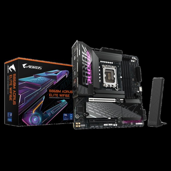 Материнская плата Gigabyte B860M AORUS ELITE WIFI6E (x)