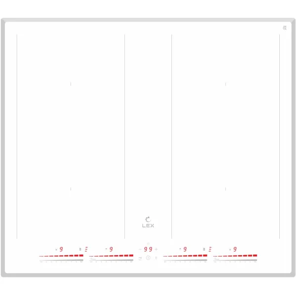 Индукционная варочная поверхность Lex EVI 641C WH