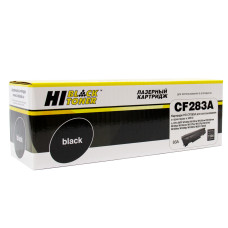 Тонер-картридж Hi-Black HB-CF283A (оригинальный номер: CF283A; черный; 1500стр; LJ Pro M125, M126, M127, M201, M225MFP)