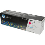 Тонер-картридж HP 207A (пурпурный; 1250стр; HP Color LaserJet Pro M255, MFP M282, M283)