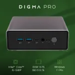 ПК Digma Pro Minimax U1 (Core i5 1240P 1700МГц, DDR4 16Гб, SSD 512Гб, Intel UHD Graphics, Windows 11)