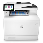 МФУ HP Color LaserJet Enterprise MFP M480f (лазерная, цветная, A4, 2048Мб, 27стр/м, 600x600dpi, авт.дуплекс, 4'800стр в мес, RJ-45, USB)