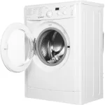 Стиральная машина Indesit IWSD 6105 (CIS).L(фронтальная средняя, класс стирки/отжима/э.потребления: A/C/A , макс: 6кг, 1000 об/мин, защита: частичная, 59.5x85x41.4см, белый)