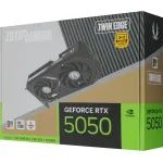 Видеокарта GeForce RTX 5050 2572МГц 8Мб Zotac (GDDR6, 128бит, 1xHDMI, 3xDP)