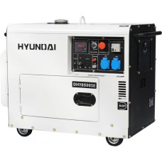 Электрогенератор Hyundai DHY 8500SE (дизельный, однофазный, пуск электрический, 7,2/6,5кВт)
