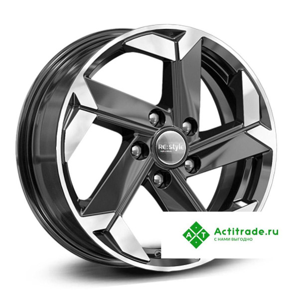 КиК ZV Karoq ( КС979) R16/6J PCD 5x112 ET 43 ЦО 57,1 черный с полированной лицевой поверхностью