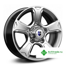 КиК Атлант R16/7J PCD 5x139,7 ET 35 ЦО 98,1 антрацитовый