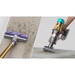 Вертикальный пылесос Dyson V12 Detect Slim Absolute (сухая, контейнер, мощность всасывания: 150Вт, пылесборник: 0.35л, потребляемая мощность: 545Вт)