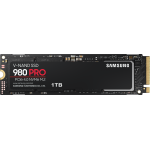 Жесткий диск SSD 1Тб Samsung 980 PRO (2280, 7000/5000 Мб/с, 1000000 IOPS, PCIe 4.0 x4 (NVMe), 1024Мб, для ноутбука и настольного компьютера)