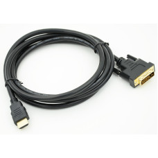 Кабель DVI (прямой HDMI (m), прямой DVI-D (m), 2м)