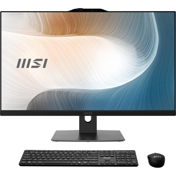 Моноблок MSI Modern AM272P 1M-1467XRU (1920x1080, i5, 120U, 1400МГц, 16Гб, 512Гб SSD, Intel Iris Xe Graphics 80EU, клавиатура, мышь, DOS/Linux/без ОС)