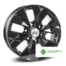 RST R237 R17/6.5J PCD 6x139,7 ET 48 ЦО 92,5 черный глянцевый